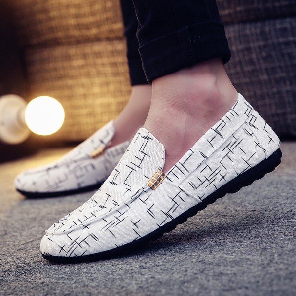 Doudou Shoes For Men, Korean Version, Trendy And Personalized Internet Celebrity Lazy Shoes For Men, One Foot On British Shoes For Men, Casual Shoes For Men, Board Shoes