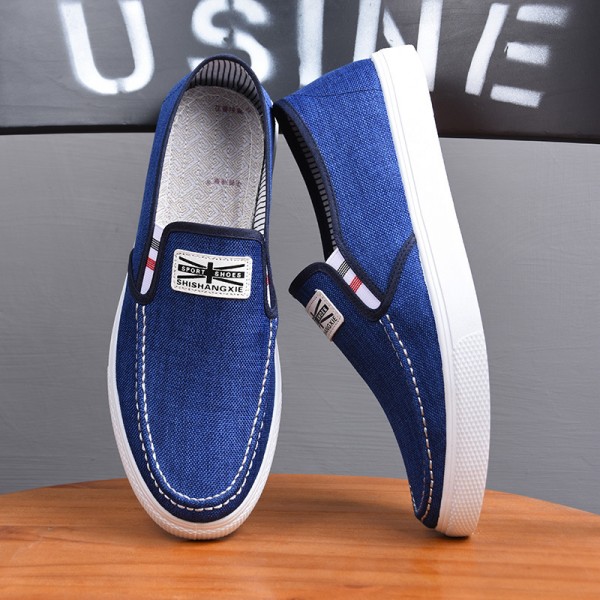 (Free Shipping, Can Choose Any Style) Korean Version Of Men's Shoes, Student Shoes, Canvas Board Shoes, Yanshi Cloth Shoes, Old Beijing Cloth Shoes