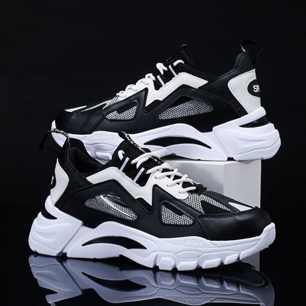 Men's Shoes  New Korean Version Trendy Sports Casu...
