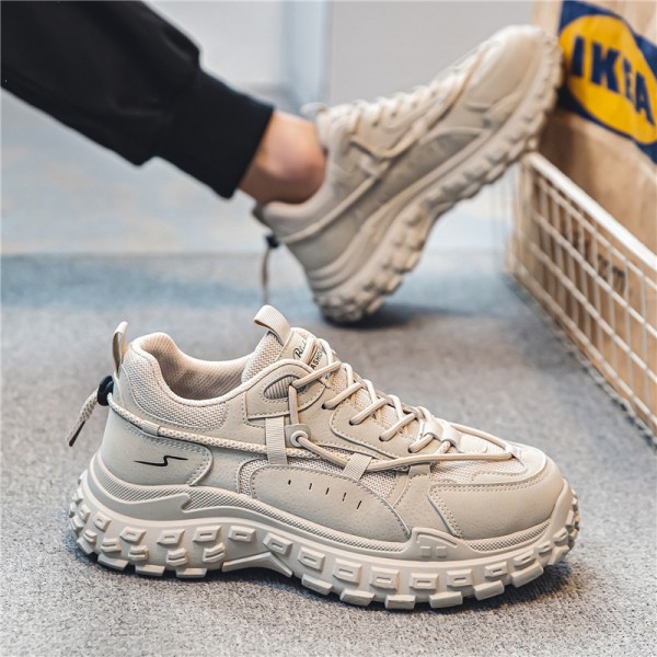 Dad's Shoes Men's Summer Breathable Mesh Thin Casual Putian Sports Shoes Versatile Youth Tire Sole Trendy Shoes
