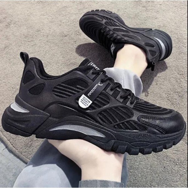 Wholesale Of Autumn New Men's Shoes For Foreign Trade, With Increased Height Inside. Father's Shoes, Breathable Sports Shoes, Men's Korean Version, Trendy Casual Shoes