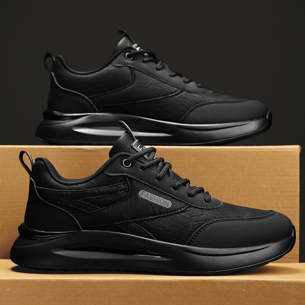 Autumn Men's Shoes  New Leather Sports And Casual Forrest Shoes Men's Winter Chef Anti Slip And Waterproof Labor Protection Shoes
