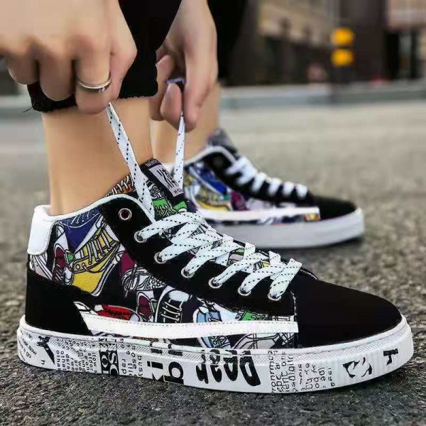 Cross Border  Spring New Versatile Casual High Top...