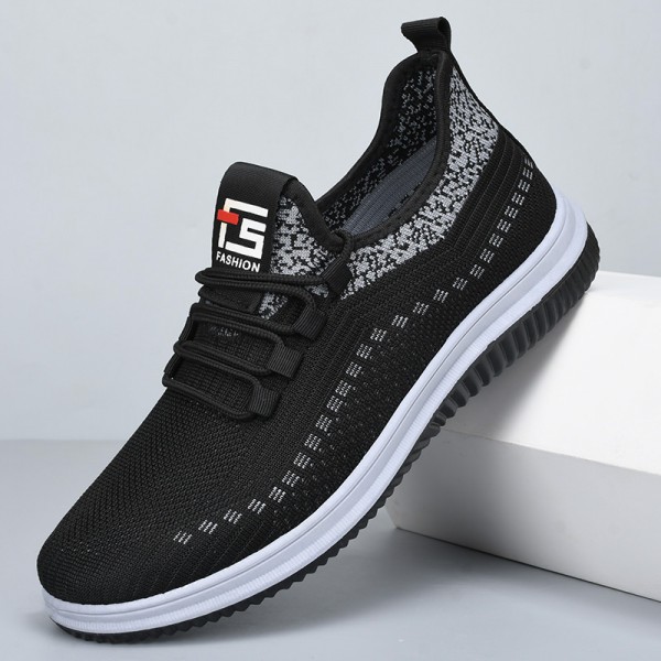 Old Beijing Cloth Shoes Spring And Autumn New Men's One Step Canvas Shoes Breathable And Odor Resistant Soft Sole Board Shoes Men's Casual Single Shoes