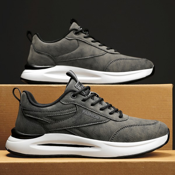 Autumn Men's Shoes 2023 New Leather Sports And Cas...