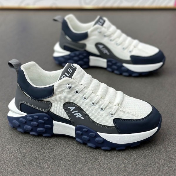Men's Shoes  New Summer Thick Sole Heightening Sports Running Forrest Gump Dad Trendy Shoes Men's Spring And Autumn Leisure Board Shoes