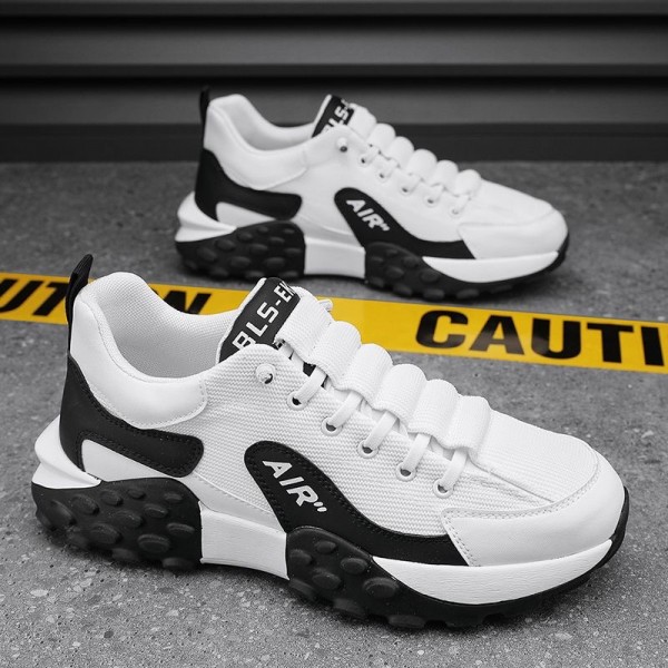Men's Shoes  New Summer Thick Sole Heightening Sports Running Forrest Gump Dad Trendy Shoes Men's Spring And Autumn Leisure Board Shoes