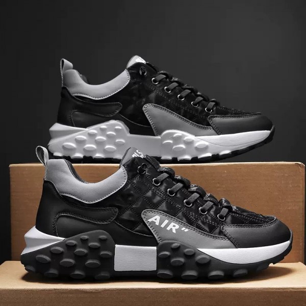 Men's Shoes  New Summer Thick Sole Heightening Spo...