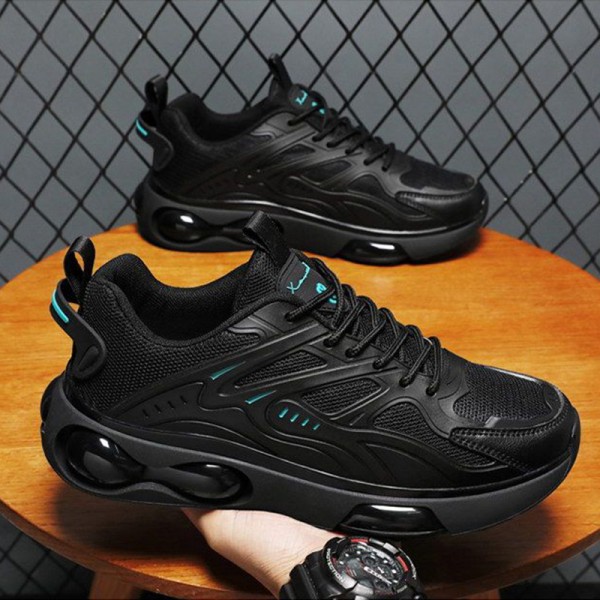 2023 New Men's Sports Shoes Trend Versatile Thick Sole Casual Dad Shoes Korean Edition Student Running Shoes Trendy Shoes