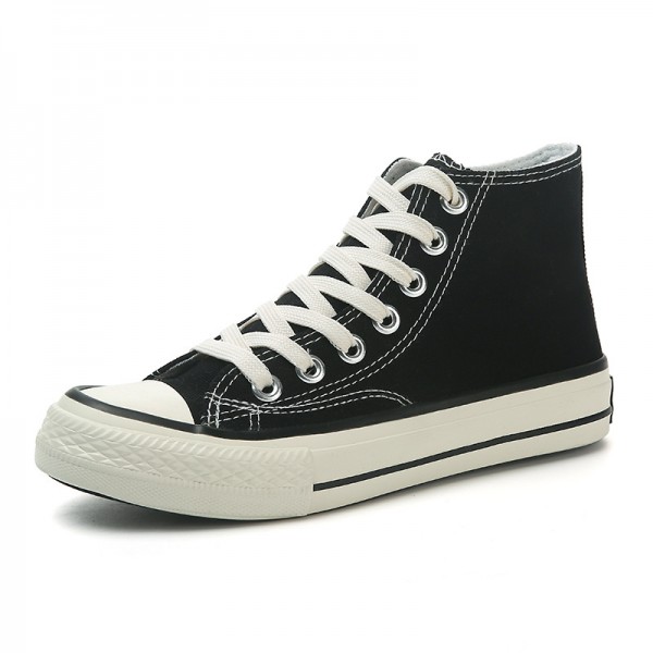 Korean Version Of Low Top Canvas Shoes For Couples, Trendy Shoes For Casual Students, Retro Lace Up Low Top Board Shoes For Students