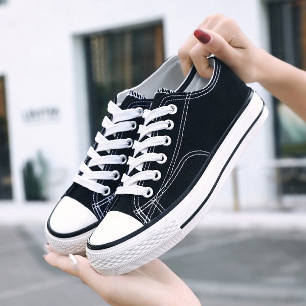 Spring And Summer Canvas Shoes, Male Student Cloth...