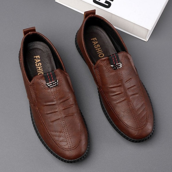 2023 Men's Casual Leather Shoes, New Spring And Au...