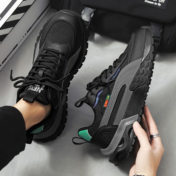  New Men's Shoes Autumn Forrest Gump Dad Sports, Leisure, Running Thick Sole Increase Versatile Trendy Shoes Men's Shoes