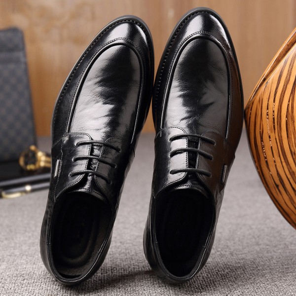 Sheepskin Genuine Leather Breathable Men's Shoes, ...