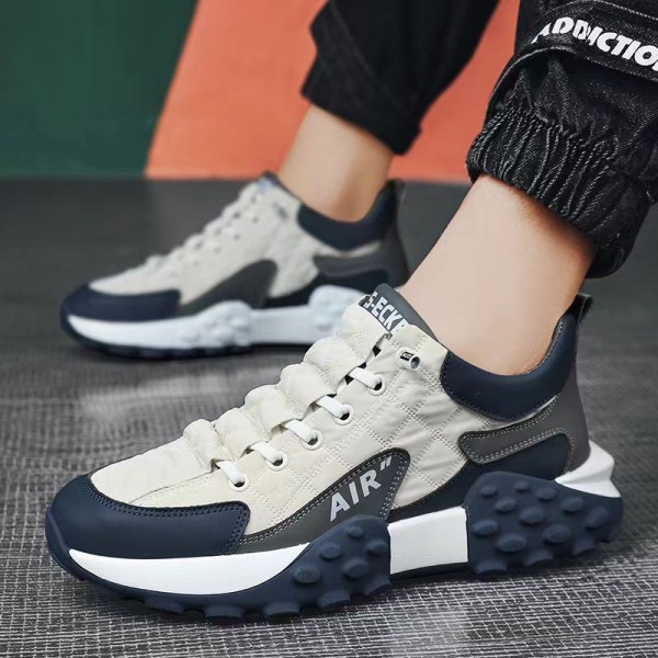 Thick Soled Dad Shoes Men's  Spring Korean Version...
